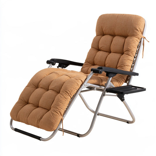 Fauteuil relax zéro gravité aux lignes épurées, coloris gris